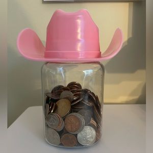 Plastic Cowgirl Piggybank